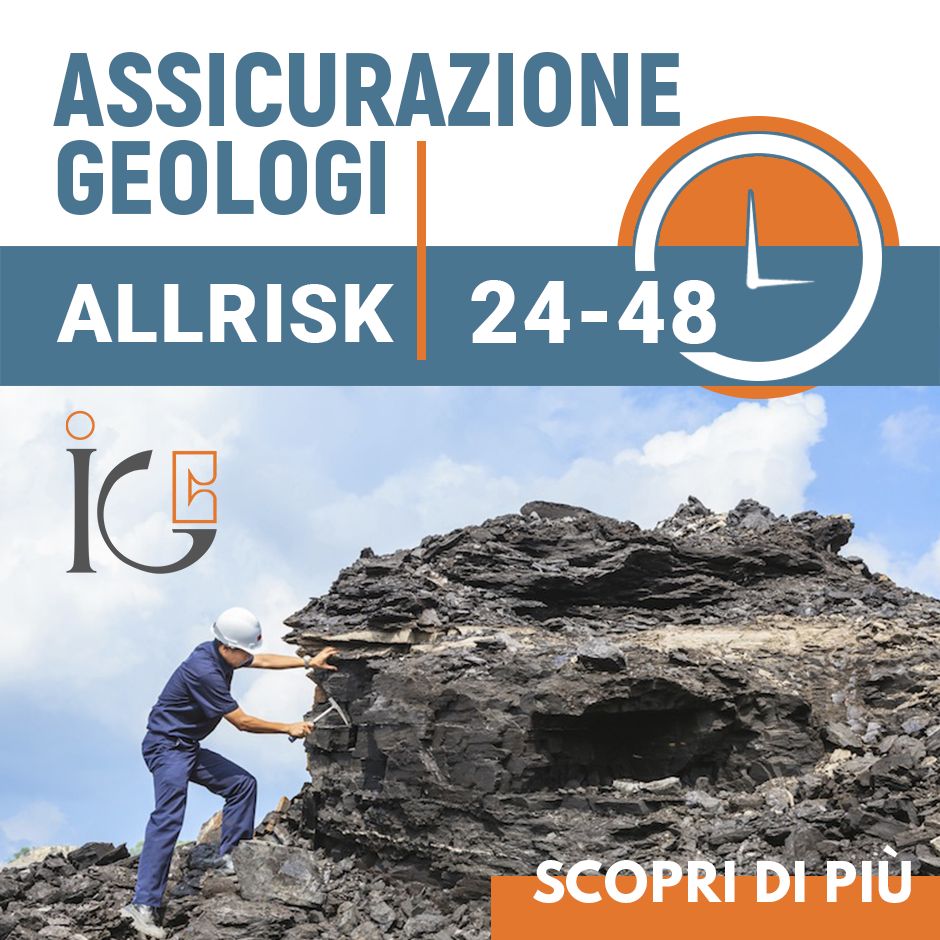 ASSICURAZIONE GEOLOGI ALL RISK